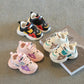 Spring Autumn New Style Children's Shoes Anti-Fall Learning to Walk Shoes Leather Surface for Babies Age 1 to 3 Kids Sports Shoe