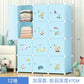 Kids Plastic Closet Storage Clothes Organizer Shelf Modern Minimalist Bedroom Baby Wardrobe Cheap Small Muebles Home Furniture