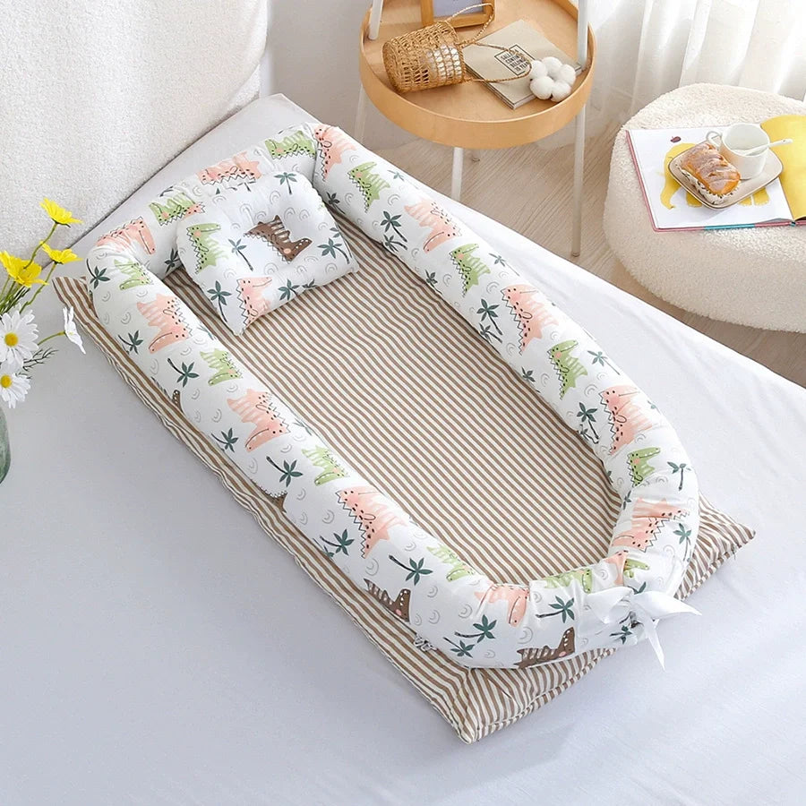 Portable Folding Baby Nest Travel Bed Crib Newborns Cots Sleep Nest Infant Cradle Bed Cuna Baby Nest Baby Dropshipping 90*50cm