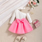 Toddler Girl 2PCS Summer Set – One-Shoulder T-Shirt & Skirt