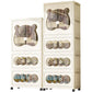 Wardrobe Clothes Baby Storage Cabinet Wardrobe Furniture Guarda Roupa Infantil Foldable Plastic Closet Bedroom Furniture