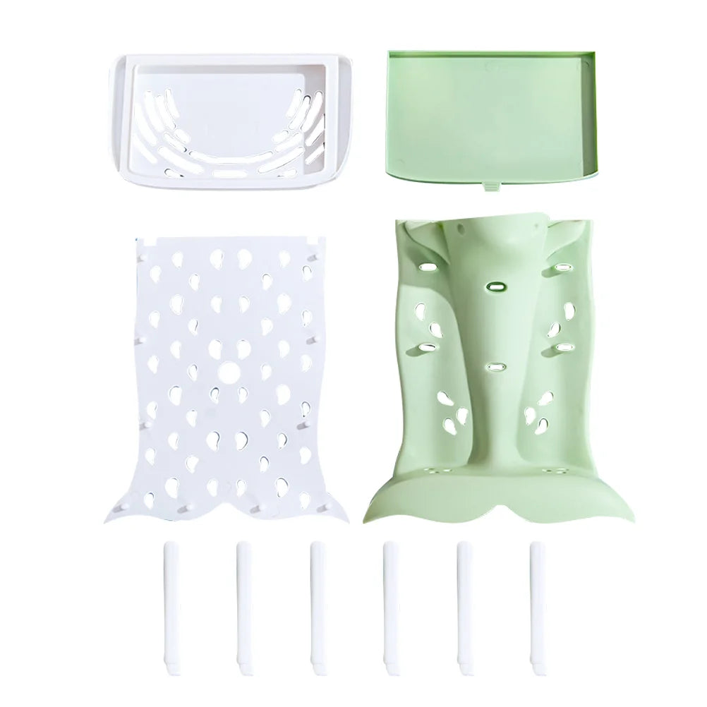 Bottle Drying Rack Baby Milk Holder Draining Station Space Saving Drying Rack For Bottles Drying Stand Drain Board Drying Shelf