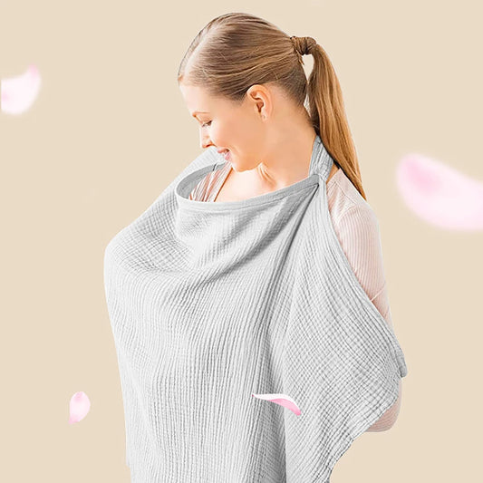 Summer Outdoor Maternity Nursing Breastfeeding Cover Anti light Multi Functional Adjustable Shawl Mother Privacy Nursing Cover