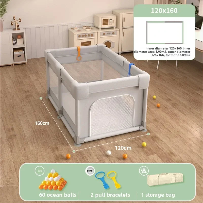 Non-Toxic Baby Playpen with Crawling Mat