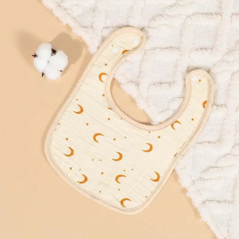 Newborn Bibs Baby Infant Bib Cotton Burp Cloths Bandana Toddler Kids Boy Girls Feeding Saliva Towel Baby Stuff New Arrivals
