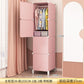 Modular Minimalist Wardrobe Space Saving Fabric Display Nordic Modern Wardrobe Living Room Baby Plastic Ropero Salon Furniture