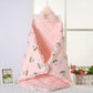 Newborn Cotton Blanket Winter Warm Embroidery Baby Swaddling Blanket Cartoon Envelope Wrap Blankets Baby Boys Girls Bed Quilt