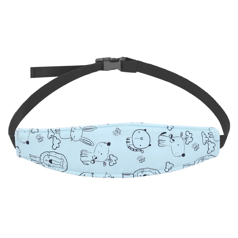 Baby Head Support Strap Car Seat Adjustable Kids Stroller Neck Relief Straps Pillow Toddler Headrest Sleep Car Chair Fasten Belt
