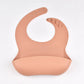 Baby Silicone Tray Bib Waterproof Soft 4-speed Adjustable Bibs Newborn Eating Food Isolate Dirt Feeding Saliva Pocke Kids Stuff