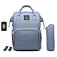 Mummy Diaper Backpack – Large Capacity, USB, Waterproof