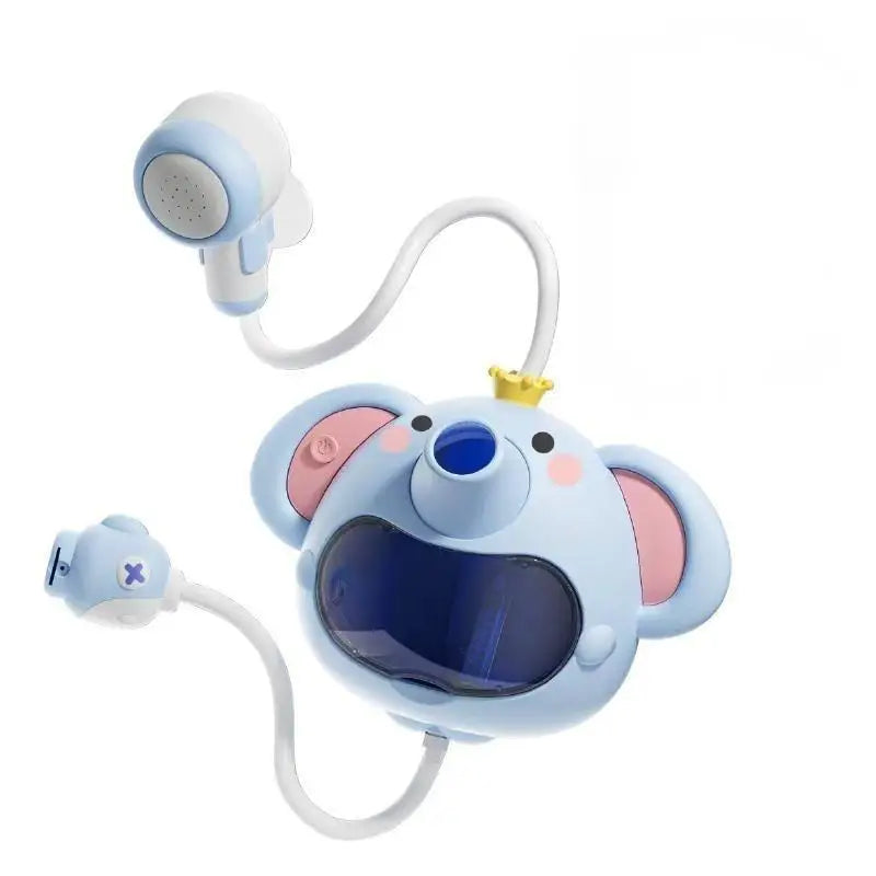 Electric shower toy water spray elephant spit bubbles new water children summer play bathroom bath