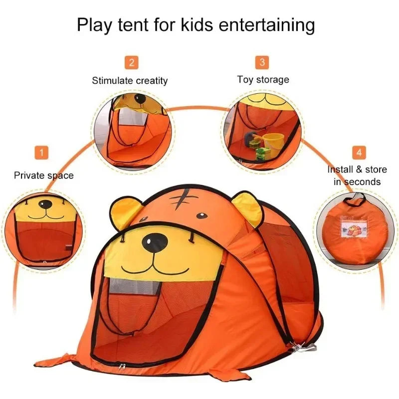 Bear Play Tent for Toddlers
