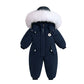 OLEKID -30 Degree Russia Winter Baby Jumpsuit Plus Velvet Baby Boy Overalls 1-5 Years Kids Toddler Girl Snowsuit Outerwear Coat