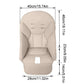 Baby High Chair Cover And Cushion Non Slip Padding Cover For Feeding Seat PU Leather High Chair Padding Covers