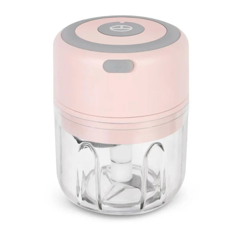 Mini Electric Mixers Kitchen Food Processor Garlic Chopper Vegetable Chili Chopper USB Home Masher Machine Kitchen Gadgets