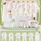 Summer Bunny Newborn Clothes Set – 20–26PCS Cotton Outfit for Boys & Girls