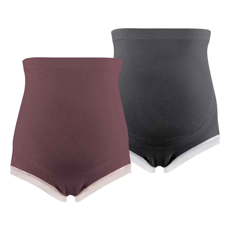 Breathable and Comfortable Maternity Panties with High Waist and Belly Support Seamless Design Intimates Suitable Pregnant Women