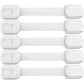 5/10pc Child Safety Strap Locks Baby Locks for Cabinets and Drawers Adhesive Pads Toilet Fridge & More No Installation Required