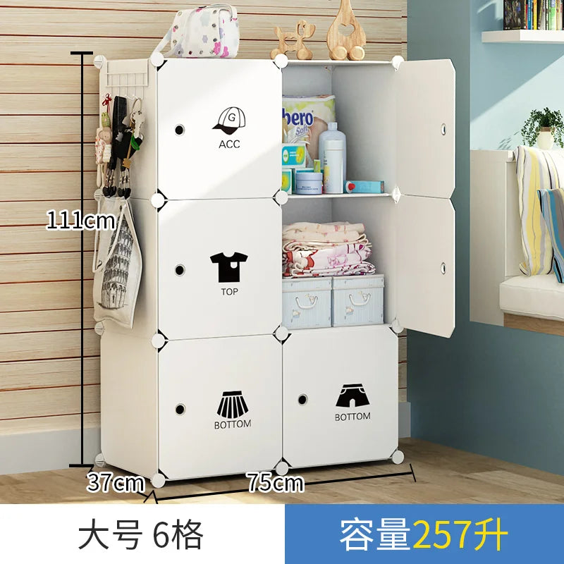 Partitions Baby Closet Living Room Nightstands Nightstands Makeup Exterior Armario Wardrobe Modular Vestidores Salon Furniture
