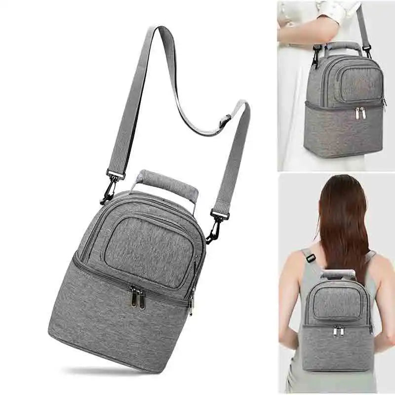 Maternity Cooler Double Layer Insulation Breast Pump Maternity Backpack