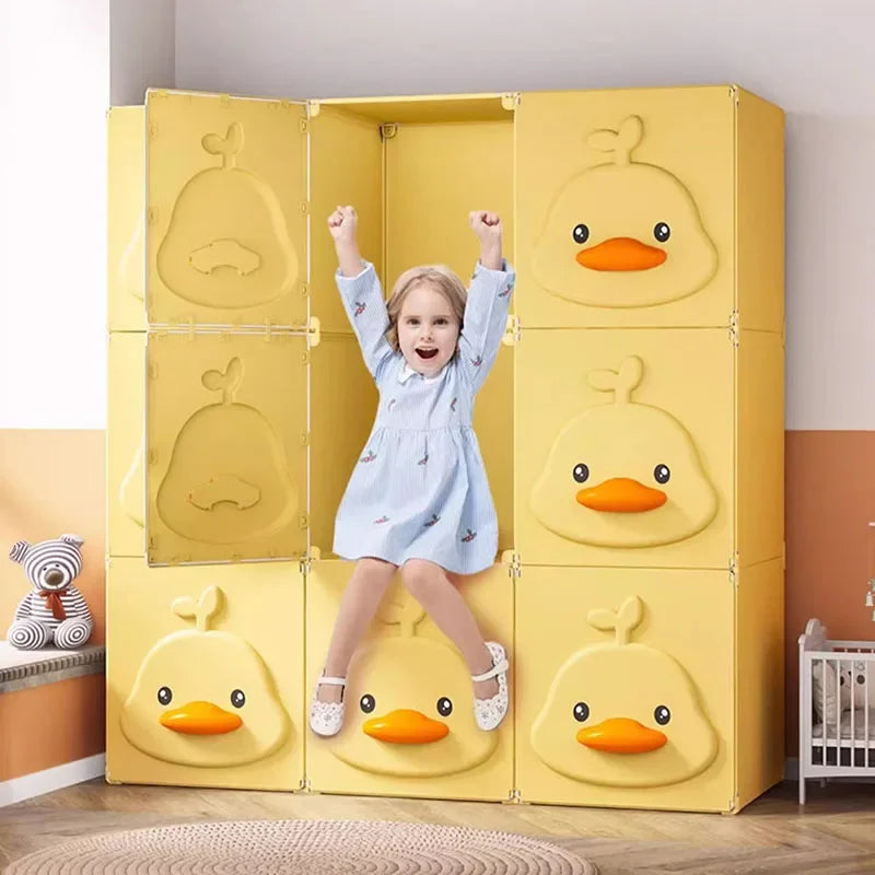 Kids Cube Closet Jewelry Fabric Placard Plastic Partitions Cupboard Walk In Wardrobe Cabinet Guarda Roupa Furniture For Room