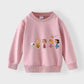 Snoopy pattern boy and girl hoodie hot stamping clothing optional printing