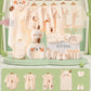 Summer Bunny Newborn Clothes Set – 20–26PCS Cotton Outfit for Boys & Girls
