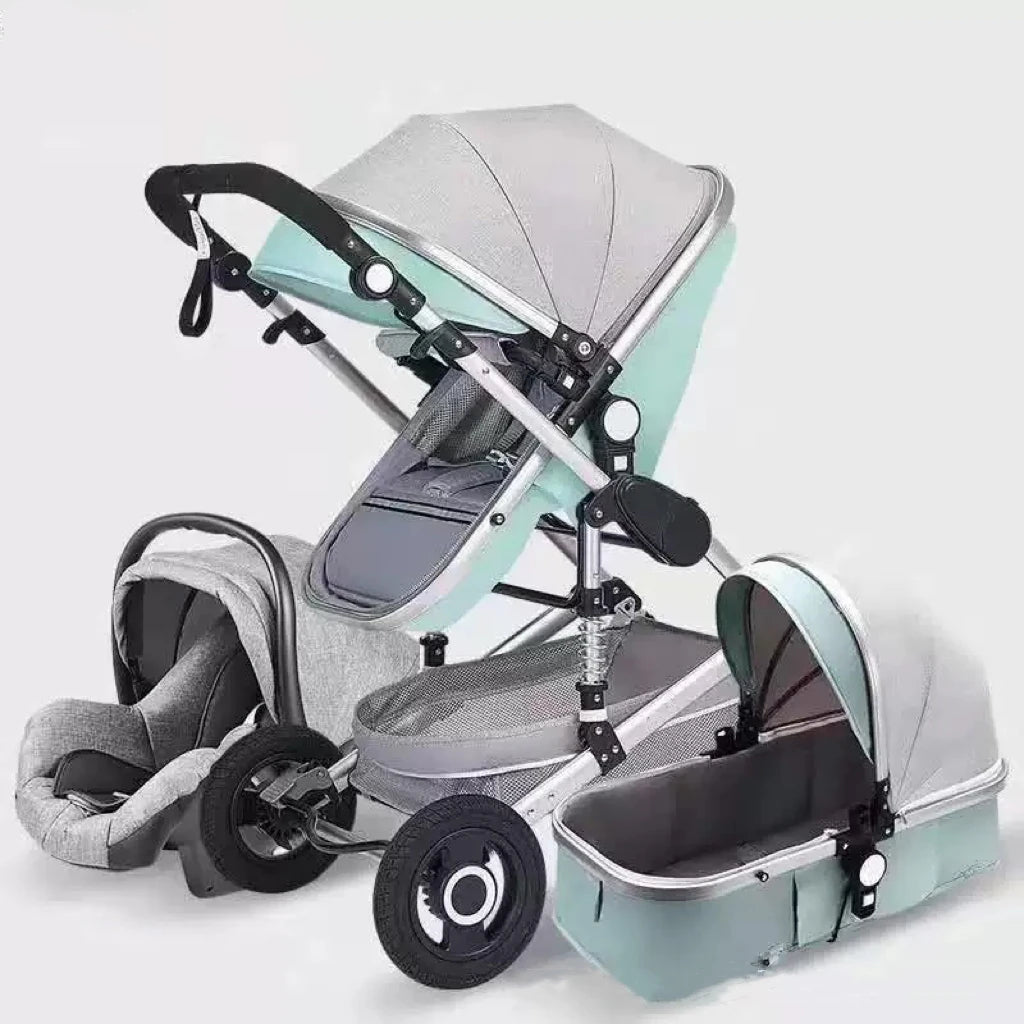 Hot 2025 Baby Stroller – Foldable, High View & Travel