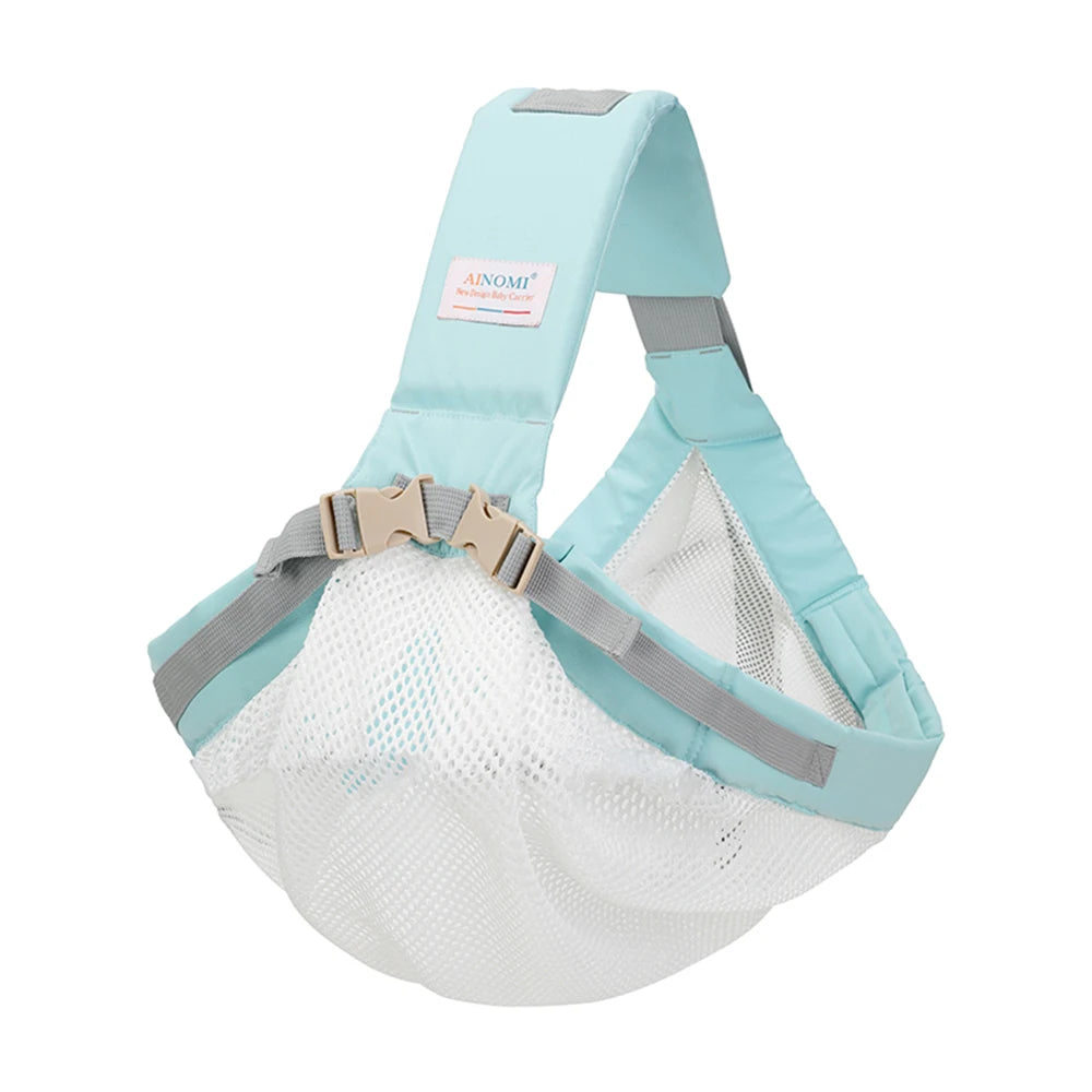 Adjustable 3D Mesh Baby Carrier Comfortable Breathable Infant Back Strap with Durable Straps for Parent's Ease of Use