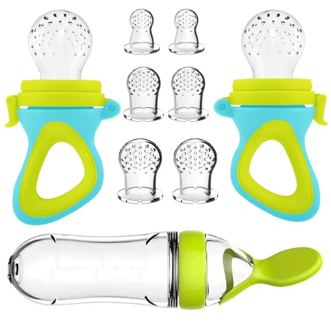 Squeeze Baby Feeder | Silicone Bottle Spoon for Easy Food Feeding