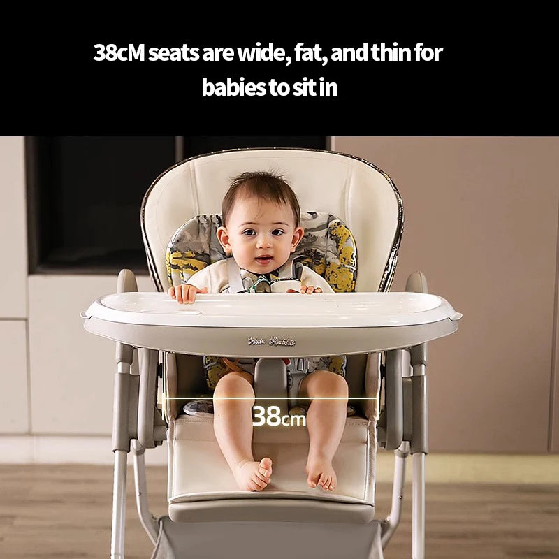 High Quality Baby Eating High Chair Multifunctionla Baby Dining Chair Availber for 6 to 48 Months Children Can Sit and Lie