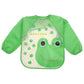 Waterproof EVA Full Sleeve Baby Bibs Children Apron Long Sleeve Feeding Smock Kids Eating Breastplate Infant Scarf Clothing