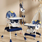 Baby Highchair Dining Chair Baby Eating Foldable Seat Multifunctional Lift Baby Dining Table Chair