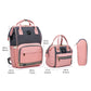 LEQUEEN 5-Piece Diaper Bag Set