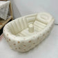 Baby Shower Basin Baby Folding Inflatable Learning Seat Multifunctional Dining Chair Bath Bench Small Sofa Shower Basin Bath Tub