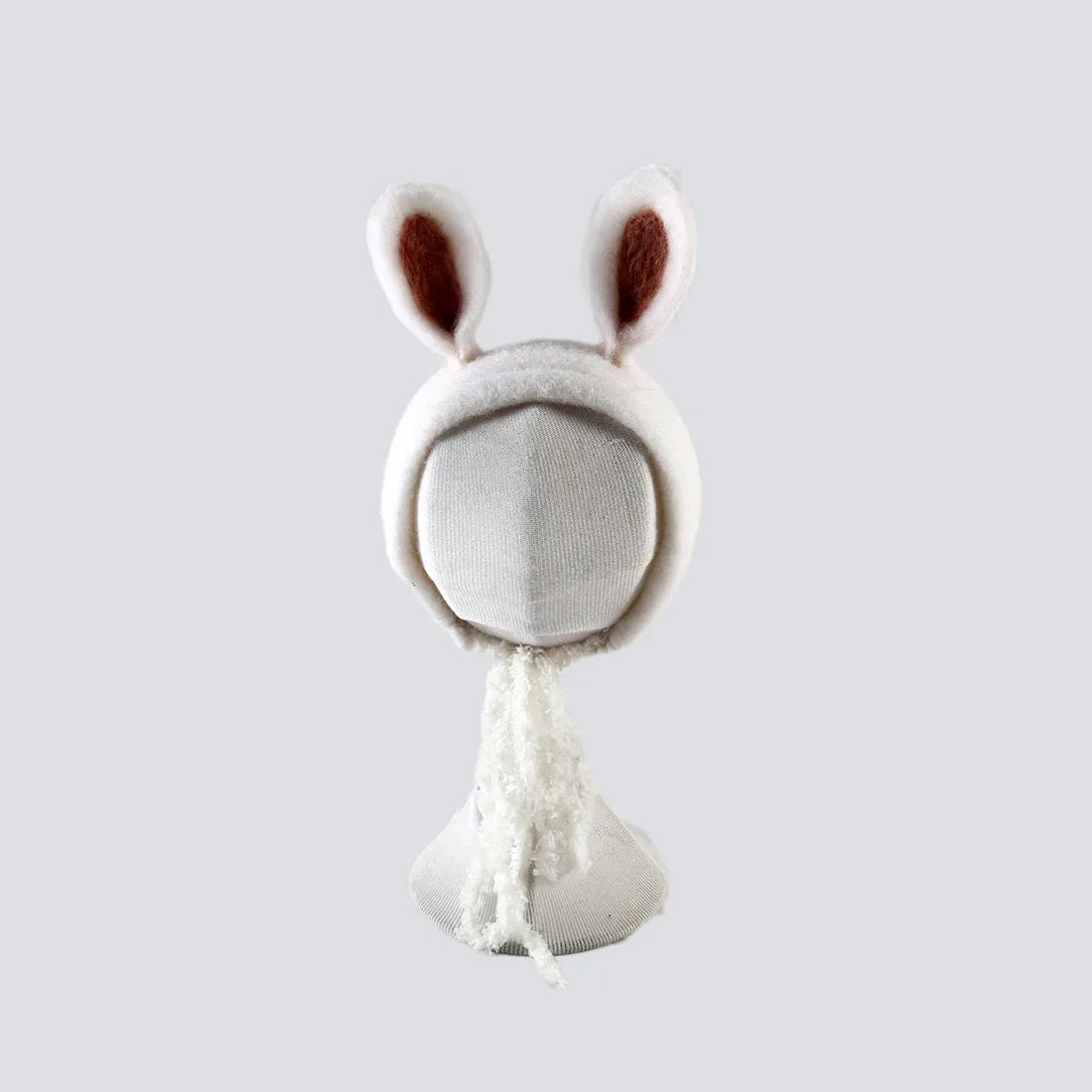 Cute Fox Flower Bonnet Newborn Wool Felt Photo Prop