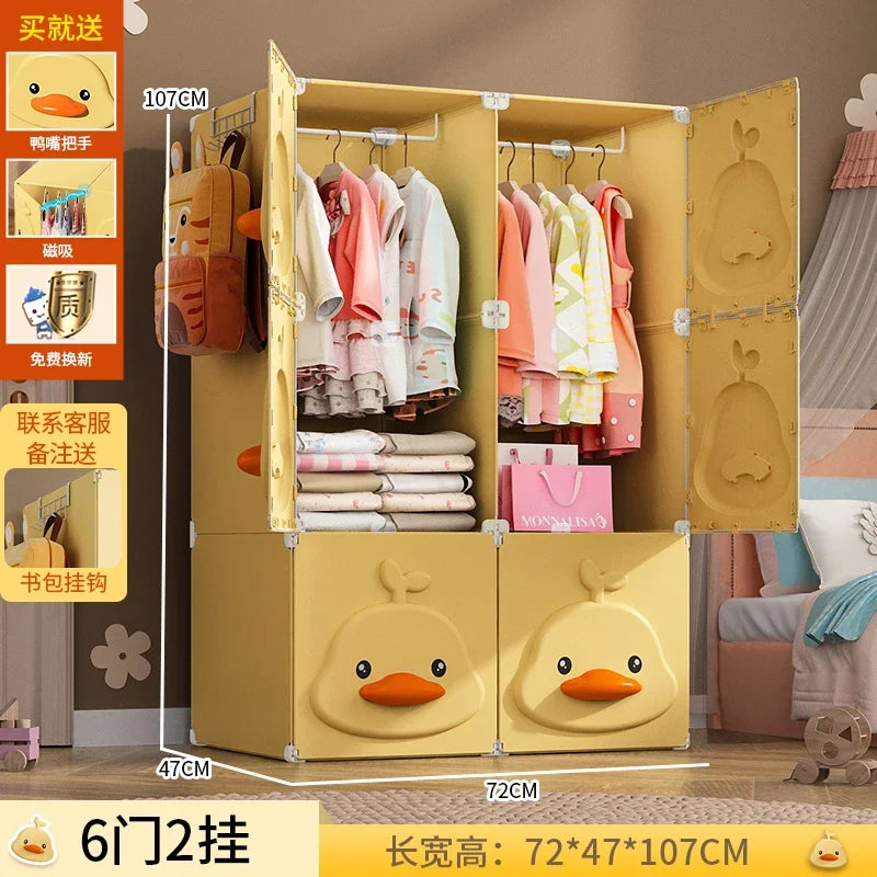 Kids Cube Closet Jewelry Fabric Placard Plastic Partitions Cupboard Walk In Wardrobe Cabinet Guarda Roupa Furniture For Room