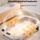Intelligent warm baby bathtub lengthened and widened baby bathtub home foldable bathtub can sit and lie on baby bathtub