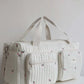 Cartoon Bear Diaper Bag – Quilted Tulip Maternity Tote with Shoulder Strap