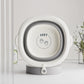 Children's silicone folding wash basin, baby specific portable wash basin, thickened and hanging foot basin