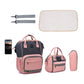 Mummy Diaper Backpack – Large Capacity, USB, Waterproof