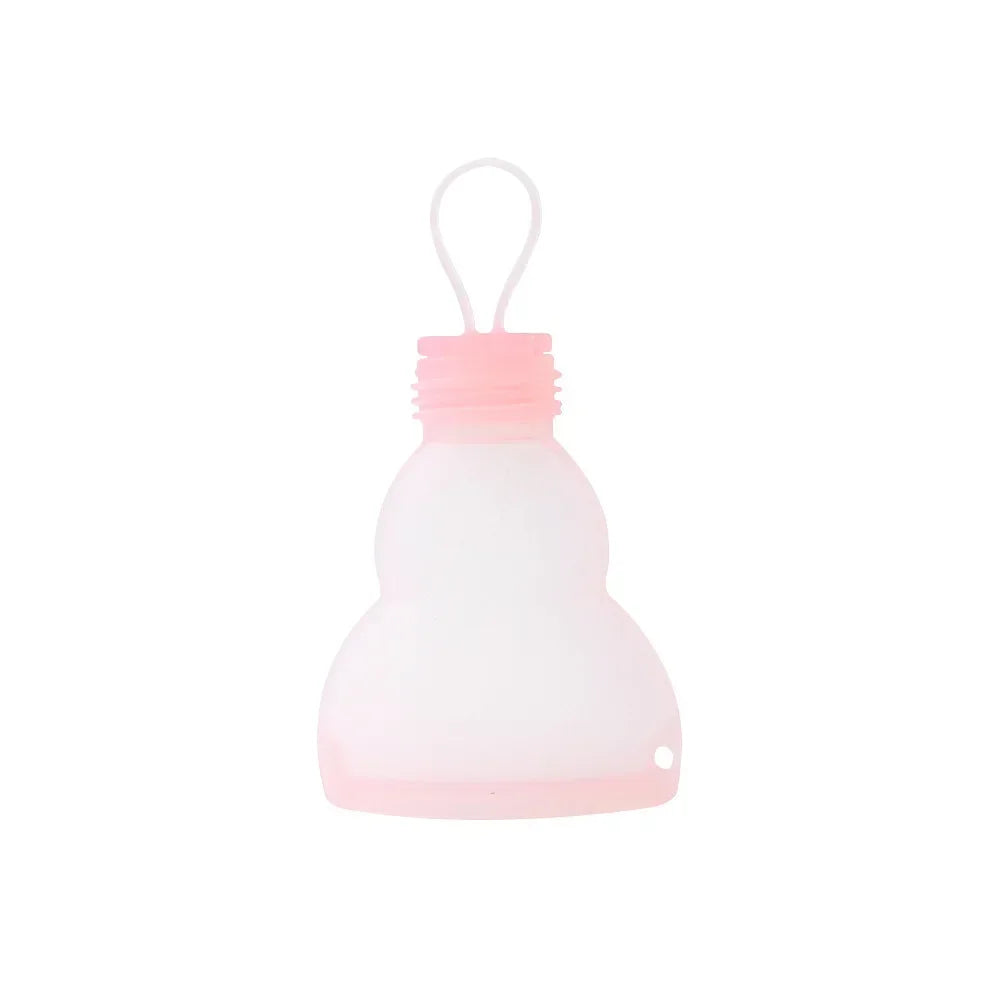Reusable Milk Freezer Silicone Bags Baby Breast Milk Storage
