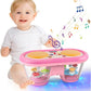Children's Multifunctional Music Toy, Electronic Hand-played Drum, with Flashing Lights and Sound Effects, Accompany Baby's Grow