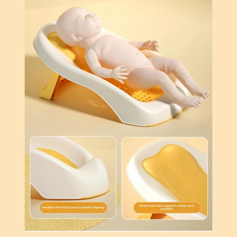 Newborn Ass Washing Artifact Portable Baby Ass Washing Rack For Toddler Bathing Bath Rack For Sit Or Lying To Wash Pp Bath Rack