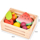 Wooden Dessert & Food Playset – Montessori Fun!