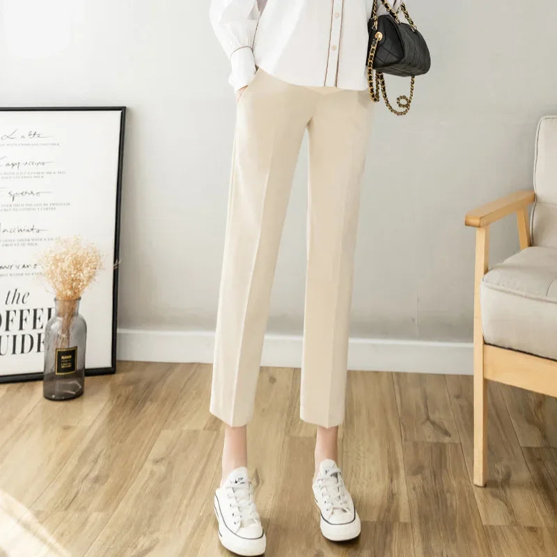 Maternity Work Pants Pregnancy  Extender Office Wear Clothing Fashion  Trousers Adjuster Premama  Clothes