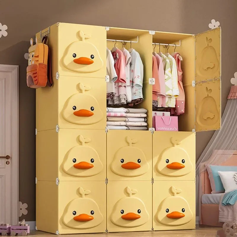 Kids Cube Closet Jewelry Fabric Placard Plastic Partitions Cupboard Walk In Wardrobe Cabinet Guarda Roupa Furniture For Room