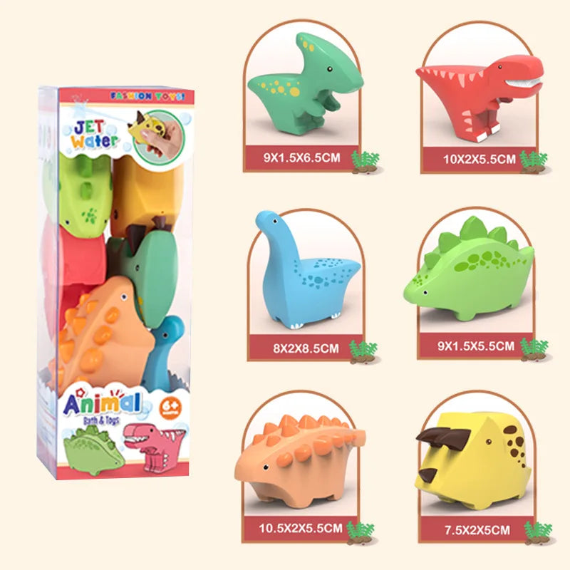 Kids Bath Toy – Dinosaur Water Squeeze Toy for Boys & Girls
