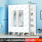 Minimalist Modern Closet Plastic Cube Fabric Storage Baby Open Clothes Wardrobe Nordic Bedroom Guarda Roupa Furniture For Room