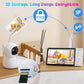 Babyphone avec audio bidirectionnel et caméra nounou PTZ